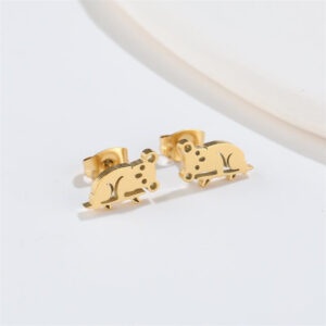 Boucles d'oreilles panda OR