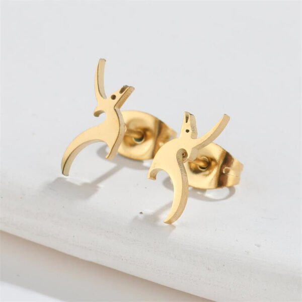 Boucles d'oreilles Gazelle Or