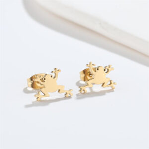 Boucles d'oreilles Grenouille OR