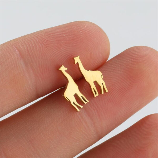 Boucles d'oreilles Girafe - Animal Totem