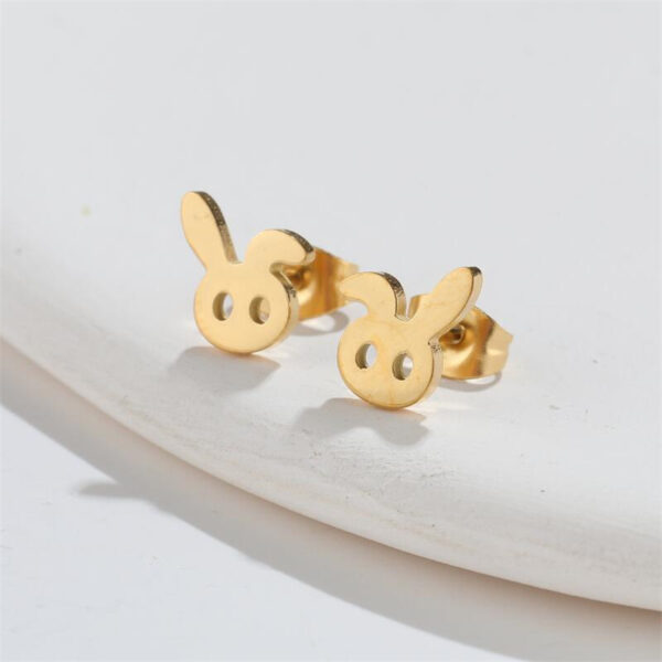 Boucles d'oreilles Lapin Or