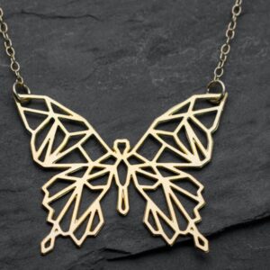 Collier Papillon Or