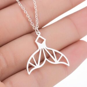 Collier queue de Baleine Argent 2