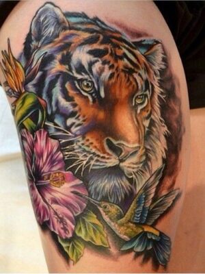 tatouage-tigre-cuisse