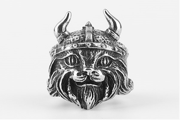 Bague Chat viking