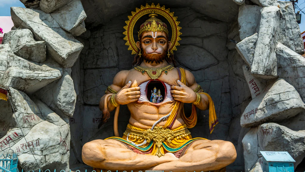 L’histoire d’Hanuman, le dieu homme singe