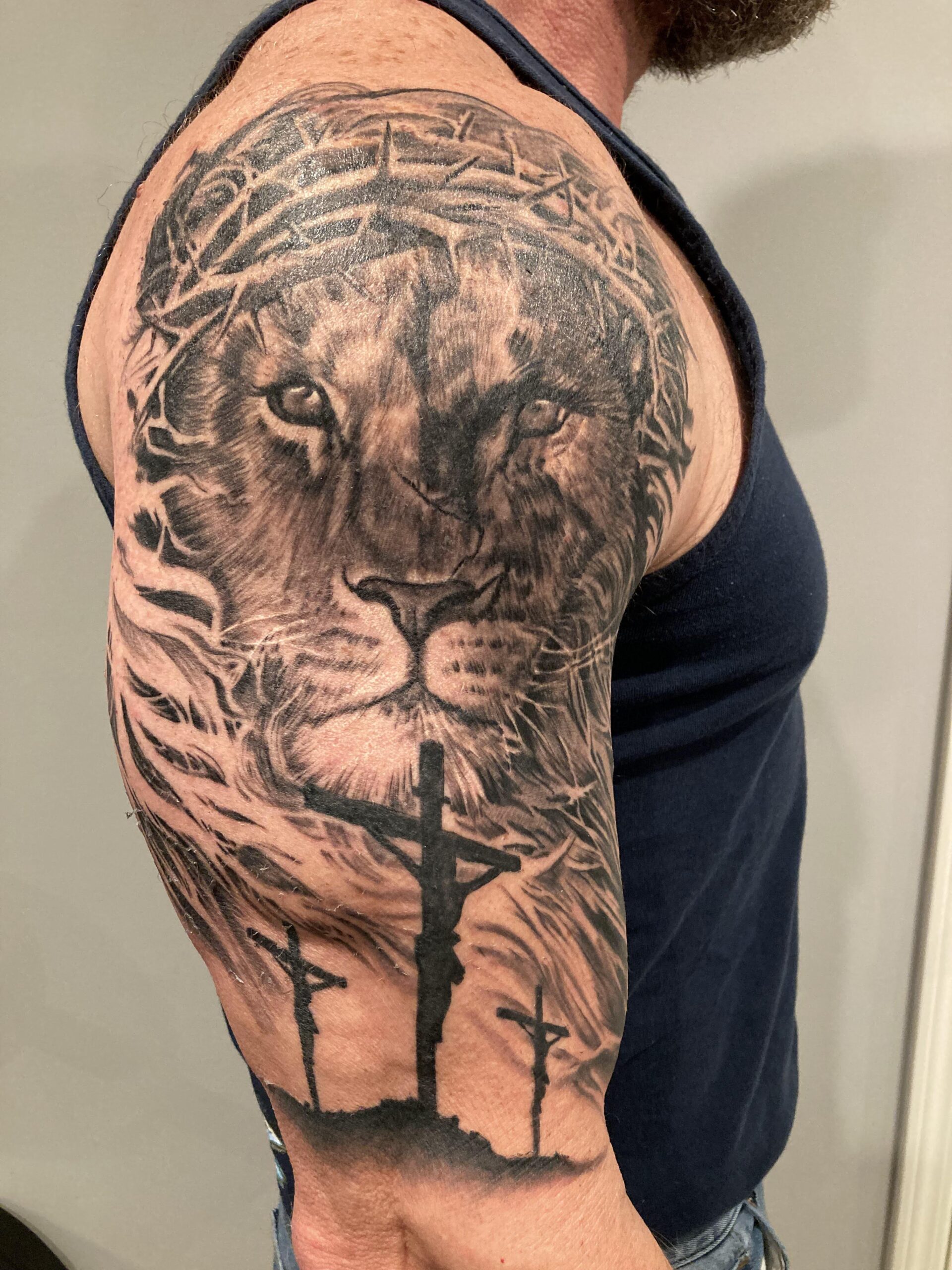 lion of judah tatouage 2