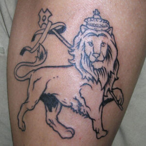 lion of judah tatouage 3