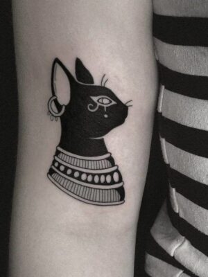 tatouage-egyptien-chat