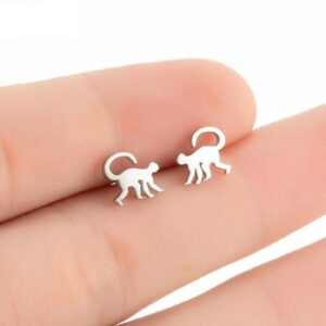 Boucles d'oreilles singe