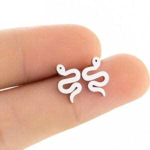 Boucles d'oreilles Serpent